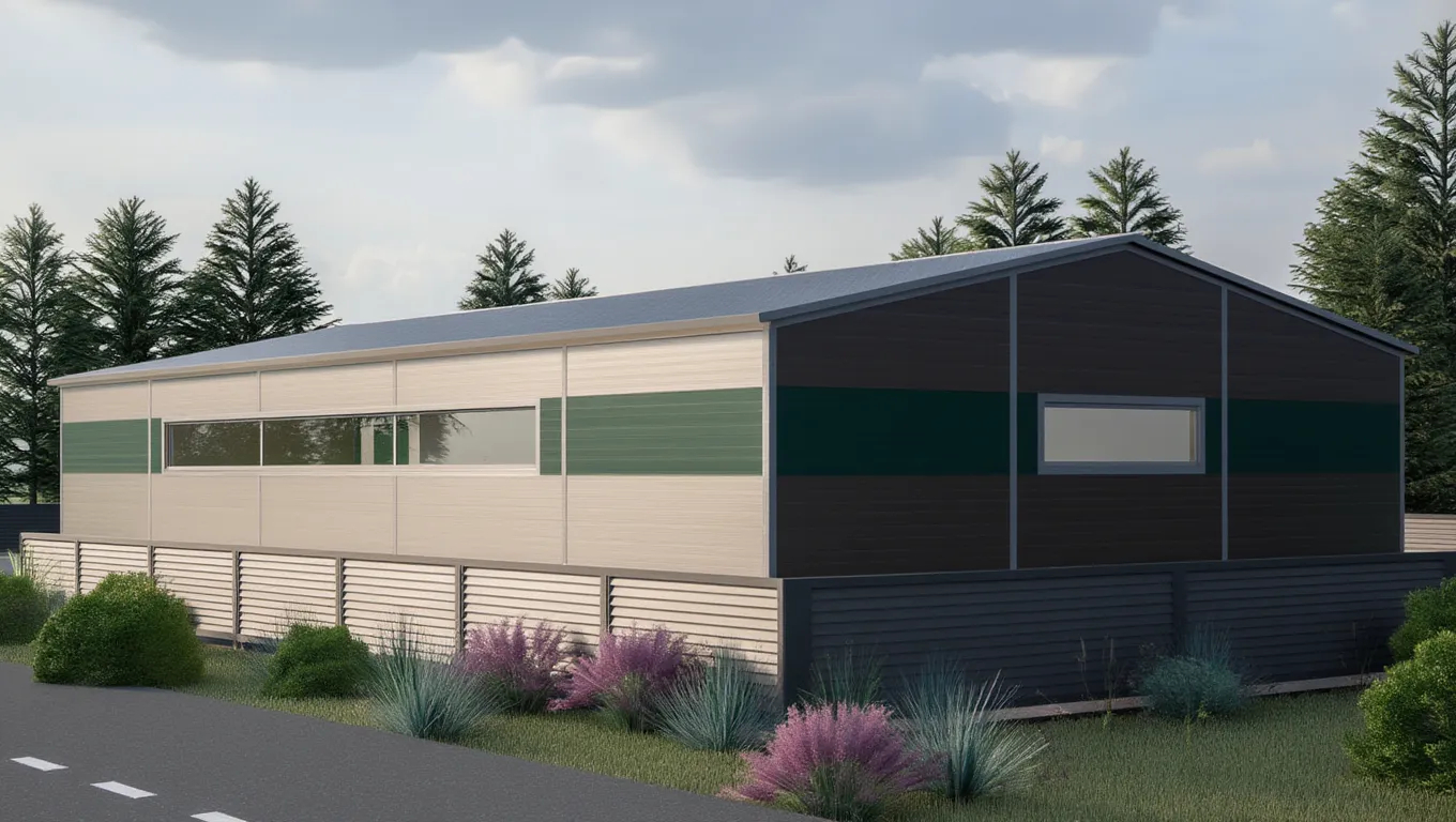 Проект ангара из металлоконструкций 18х30 м